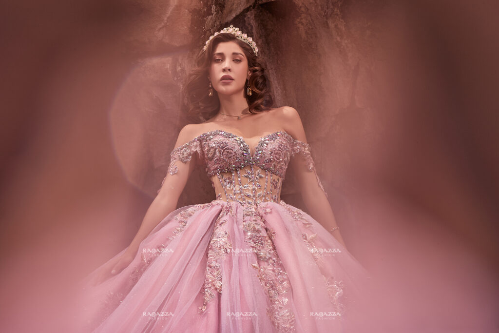 Vestido para Quince Años Palo de Rosa