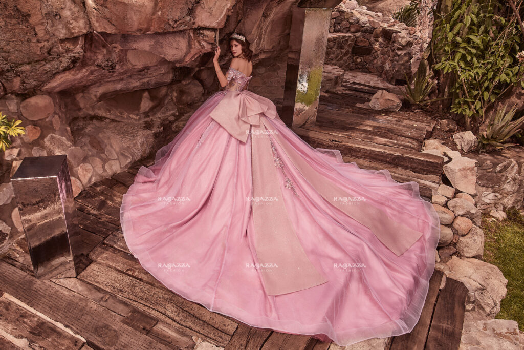 Vestido para Quince Años Palo de Rosa