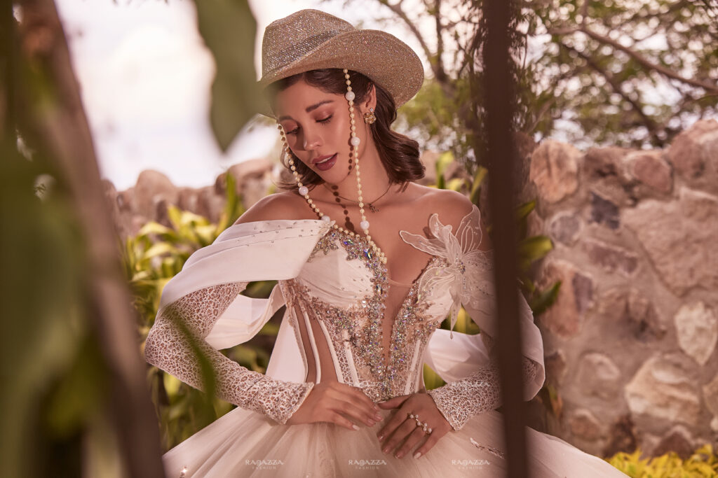 Vestido Dorado para XV